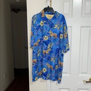 NWT Men’s Birdie Bound Novelty Vibrant Print Golf Polo shirt